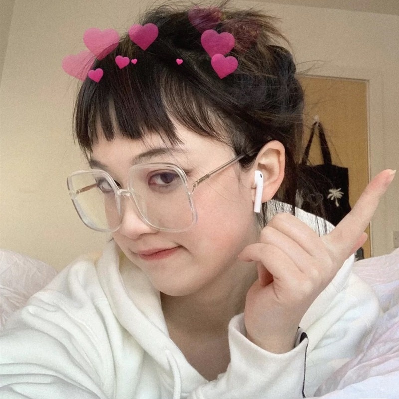 Mắt kính gọng vuông chống bức xạ/ ánh sáng xanh thời trang cho nam và nữ