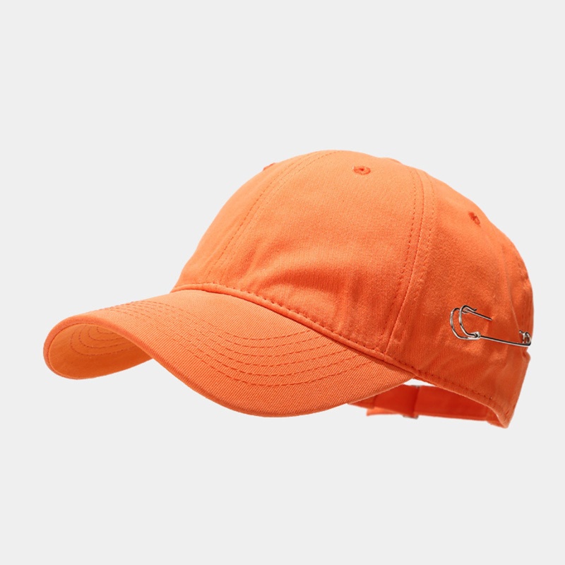 Mũ Lưỡi Trai Chất Liệu Cotton Màu Sắc Đơn Giản Phong Cách Hip Hop Thời Trang Cho Nam Và Nữ