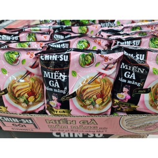 Combo 5 gói Miến gà hầm măng Chinsu gói 123g