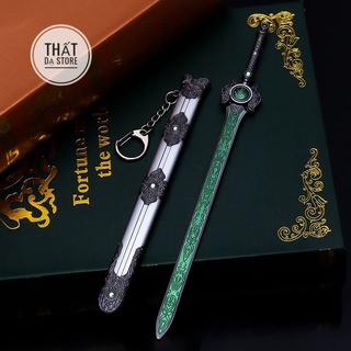 Móc Khóa Nhật Nguyệt kiếm 22cm.