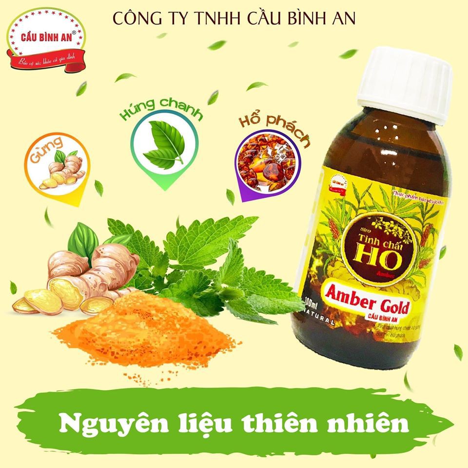 Tinh Chất Ho Amber Gold Cầu Bình An 100ml