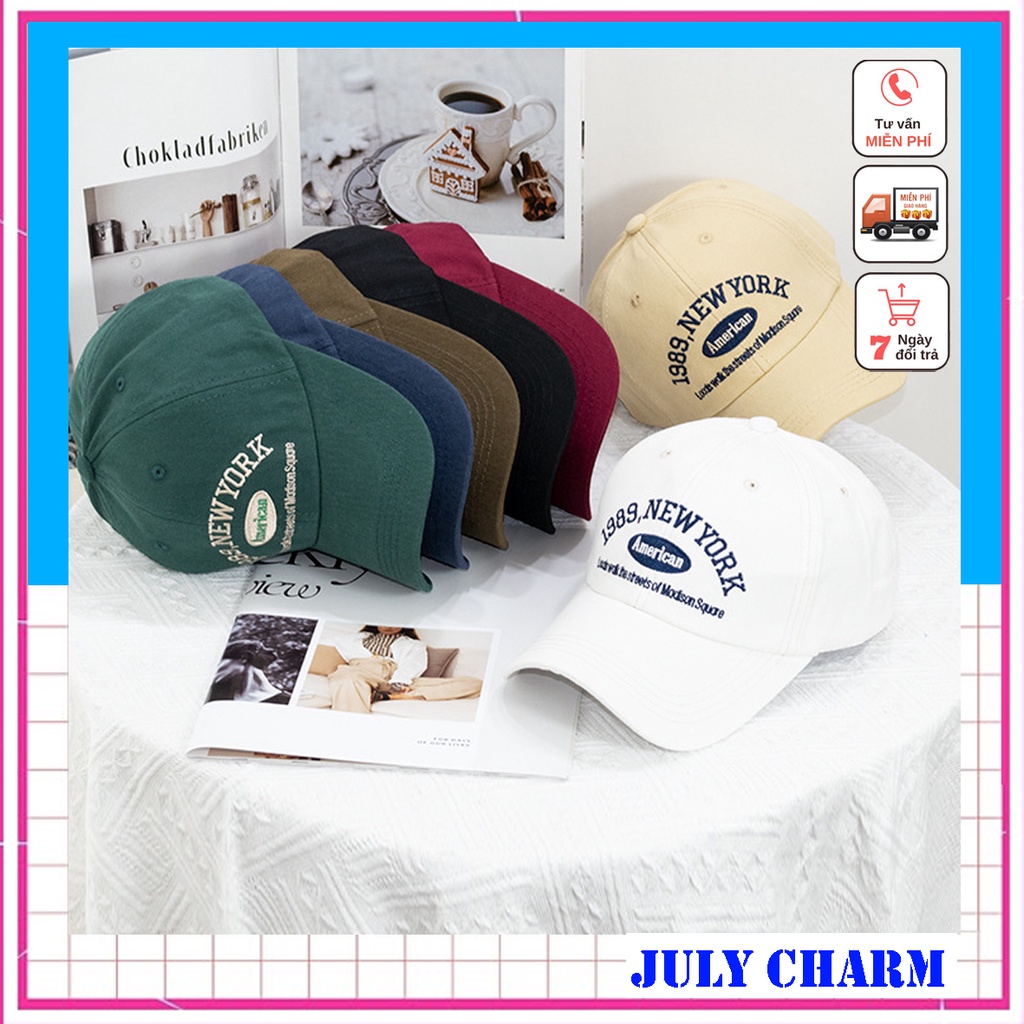 Mũ lưỡi trai Nhiều Mẫu thêu chữ thời trang nam nữ đẹp