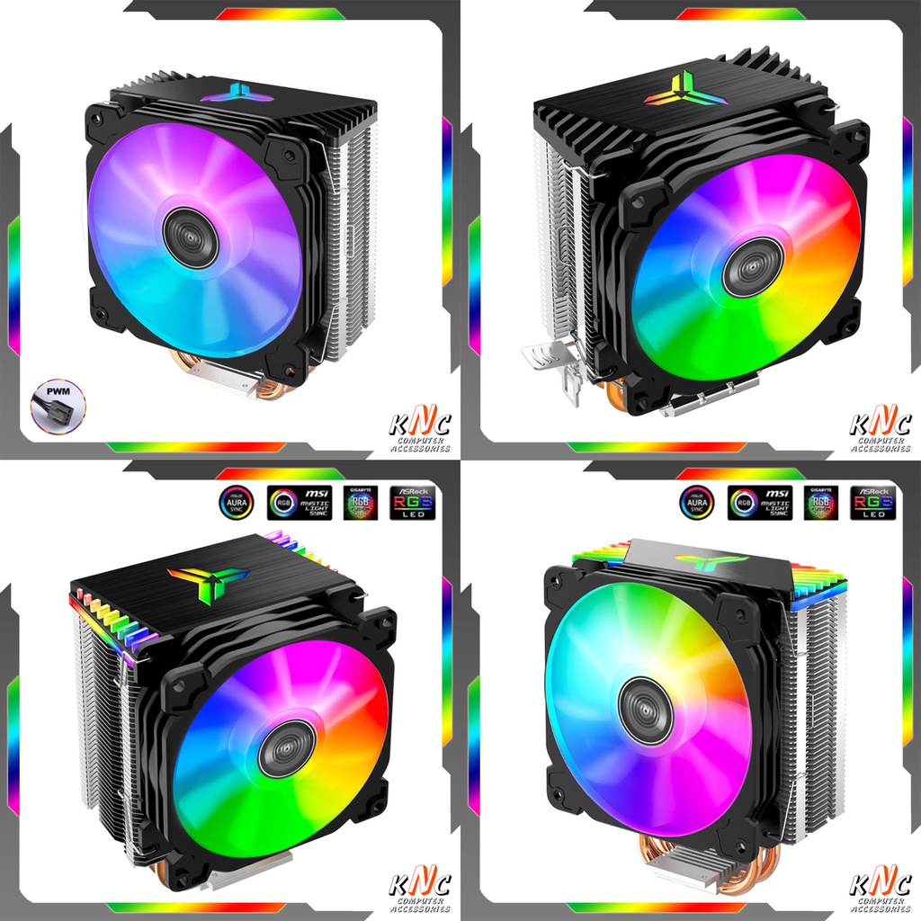 Quạt Tản Nhiệt CPU Jonsbo CR-1000 CR-1000GT CR-1400 CR-1200 Tặng Kèm Keo Làm Mát - Hàng Fullbox