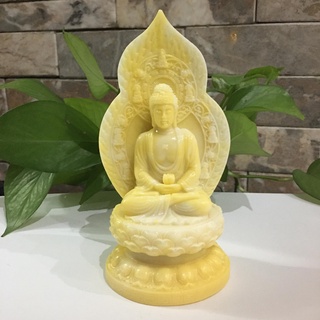 Tương phật - tượng phật a di đà cao 18 cm mang bình an
