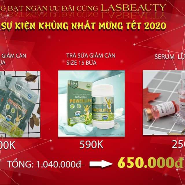 TRÀ SỮA GIẢM CÂN  (COMBO KHUYẾN MẠI)