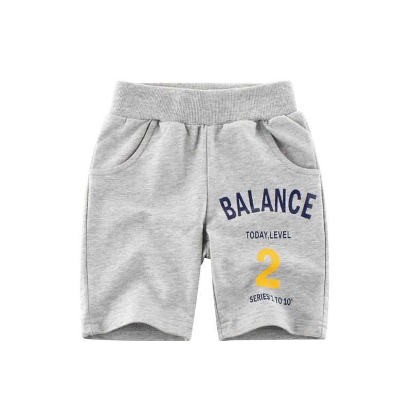 Quần Short bé trai 27Kids dáng thể thao thun cotton hàng xuất khẩu Châu Âu - FREESHIP