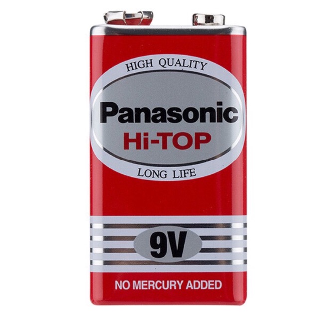 Pin 9V Panasonic Hi-Top 6F22DT/1S Chính Hãng Vỉ 1 Viên