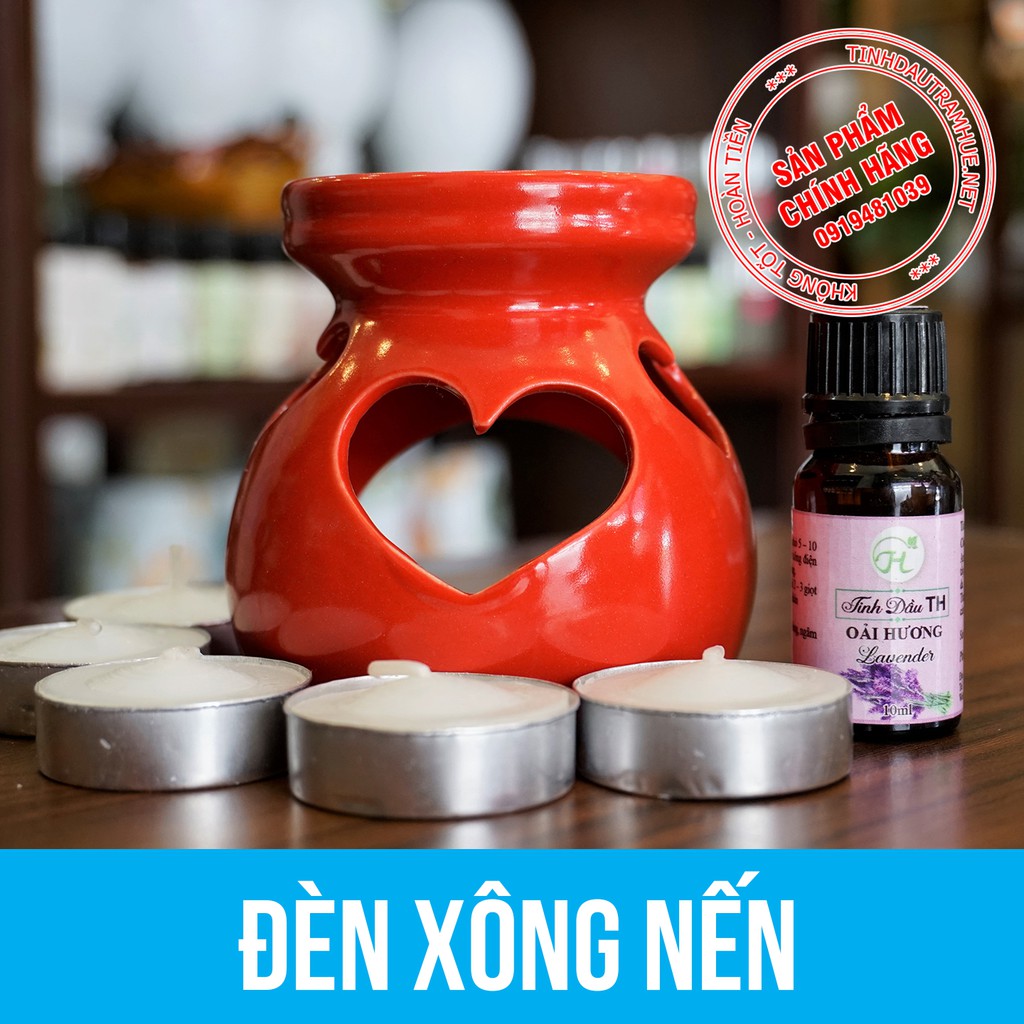 Đèn Xông Tinh Dầu Bằng Nến [CHÍNH HÃNG BÁT TRÀNG]