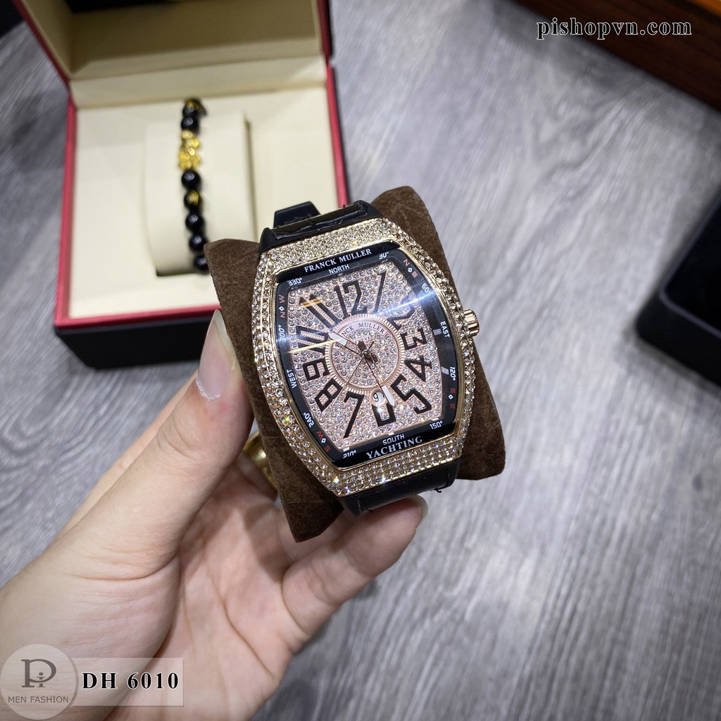 Đồng hồ nam FM-45 - Thiết kế full Đá sang trọng, tặng hộp và bảo hành 12 tháng | BigBuy360 - bigbuy360.vn