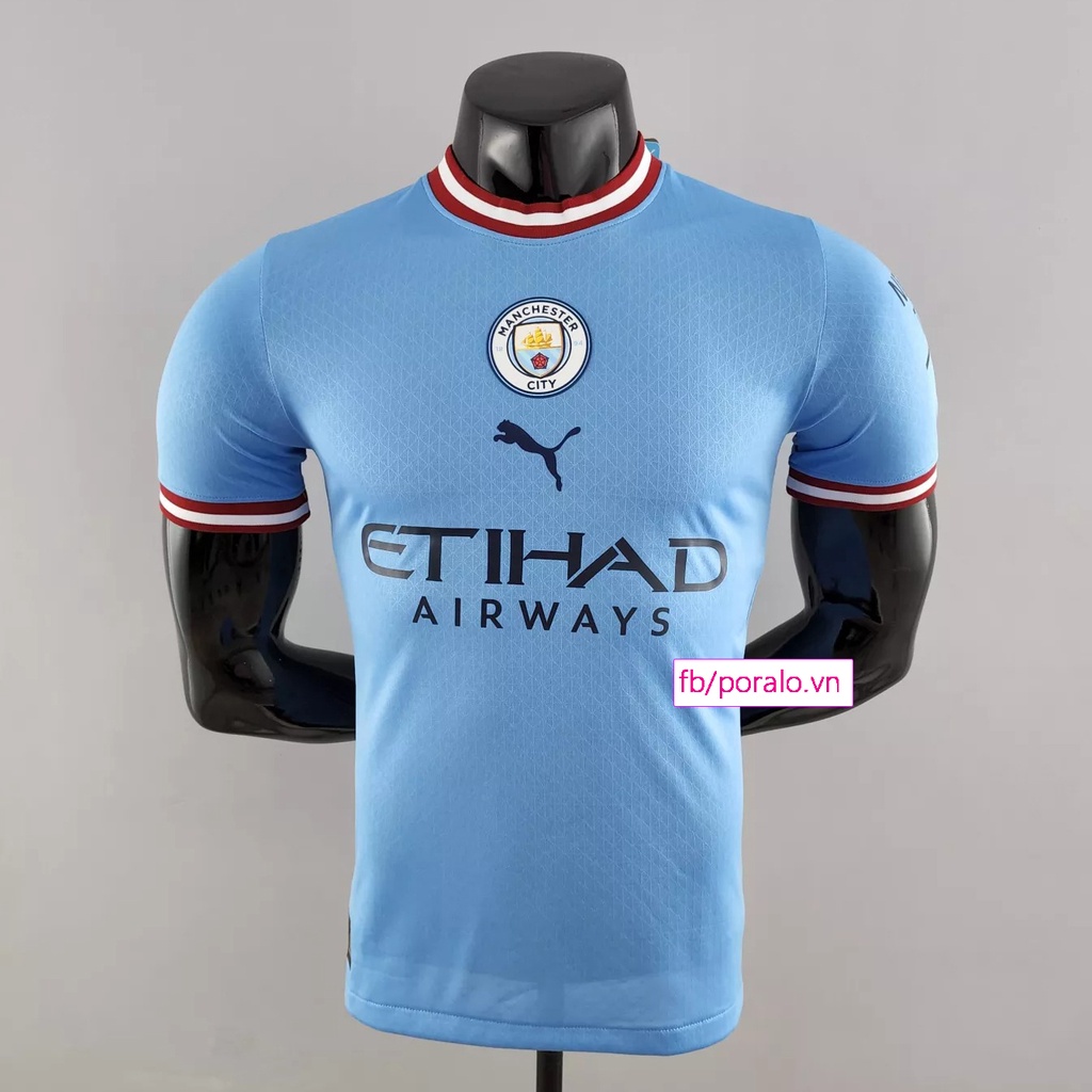 BỘ ÁO ĐẤU CLB MAN CITY SÂN NHÀ 2022/23 BẢN PLAYER CAO CẤP