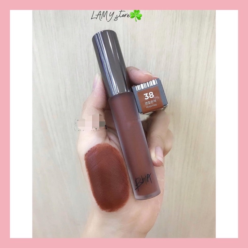 SON KEM BBIA LAST VELET LIP TINT ver 8 màu 38- Nâu chocolate