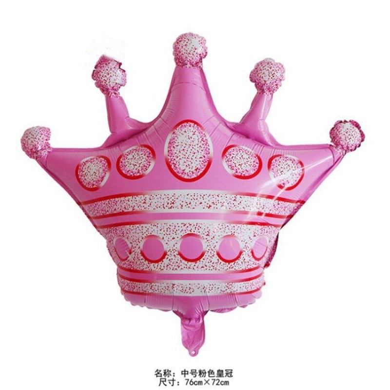 Bóng vương miện siêu to khổng lồ trang trí sinh nhật , thôi nôi
