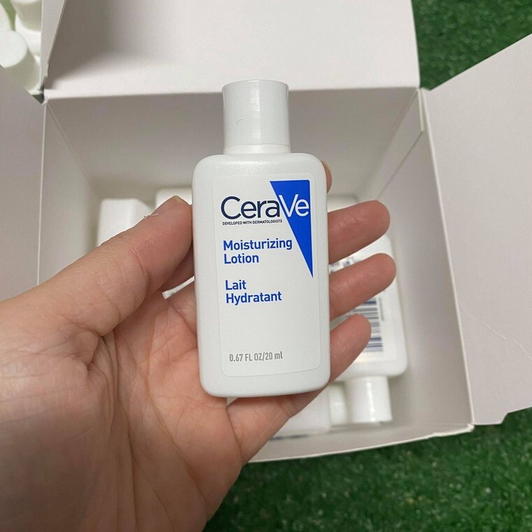 Kem Dưỡng Ẩm Hằng Ngày CeraVe Moiturizing Lotion 20ml - Dưỡng da ẩm mượt căng bóng, mềm mịn