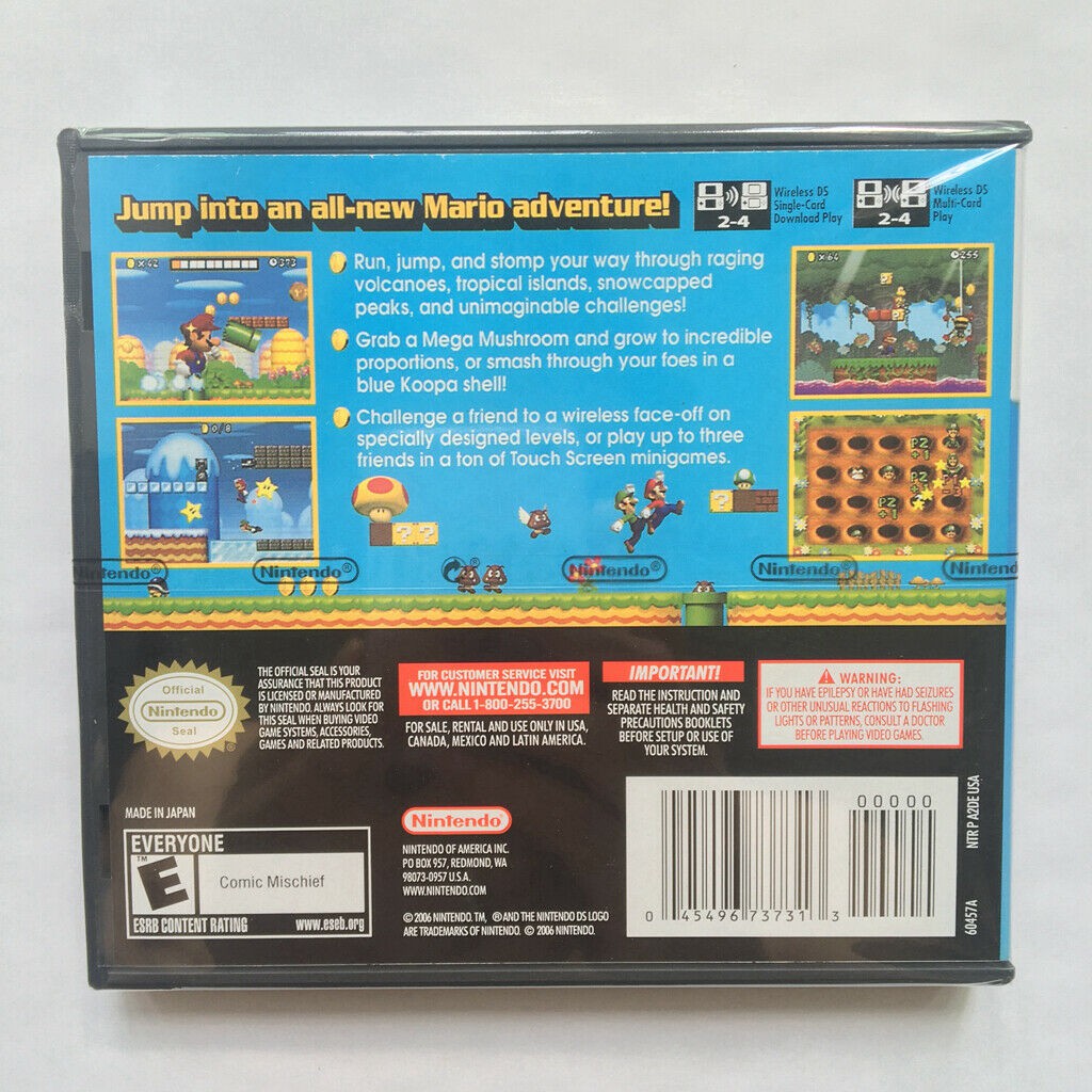 Máy Chơi game nintendo DS NDSI 2DS 3DS Phiên Bản Tiếng Anh Mới