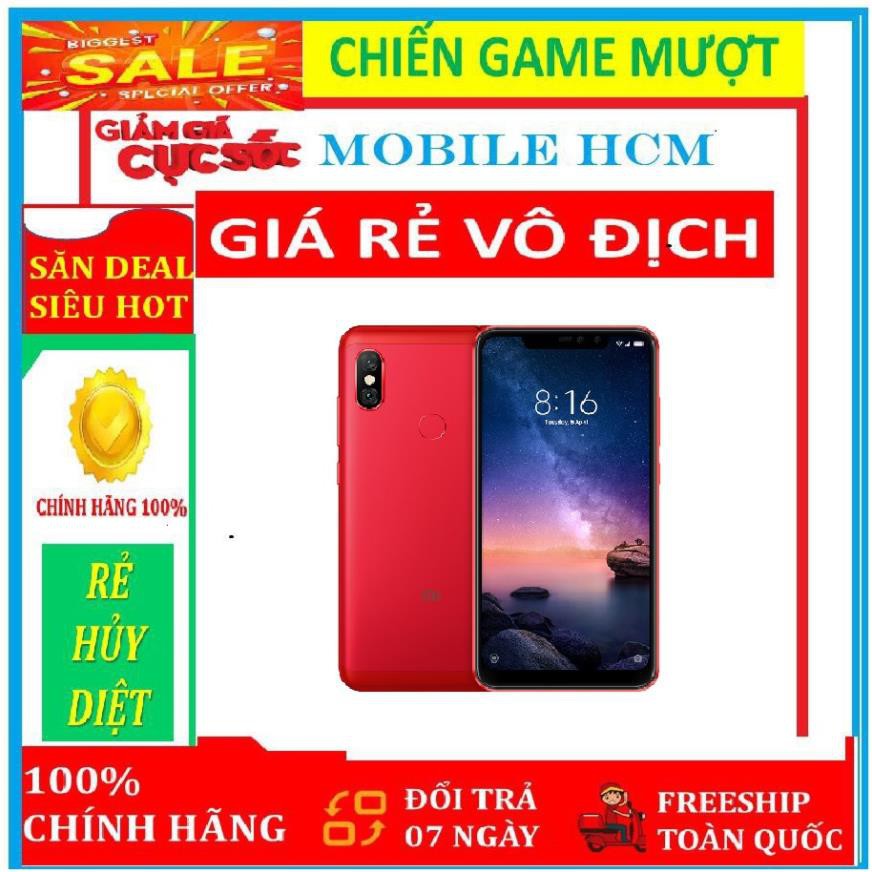 [NHẬP CHÍNH HÃNG] Điện thoại Xiaomi Redmi 6 Pro 4GB - 64GB