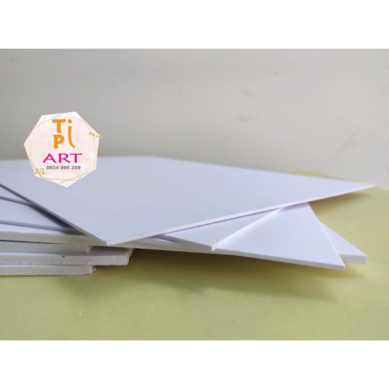 Bìa mô hình, Fomex A0, A1, A2, A3, A4, A5,  nguyên liệu làm mô hình, kiến trúc, đồ Handmade – Loại cứng