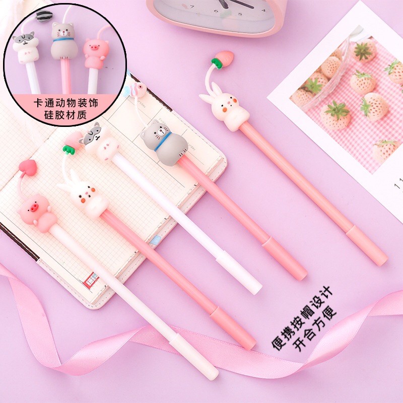 Set bút cute mọc mầm