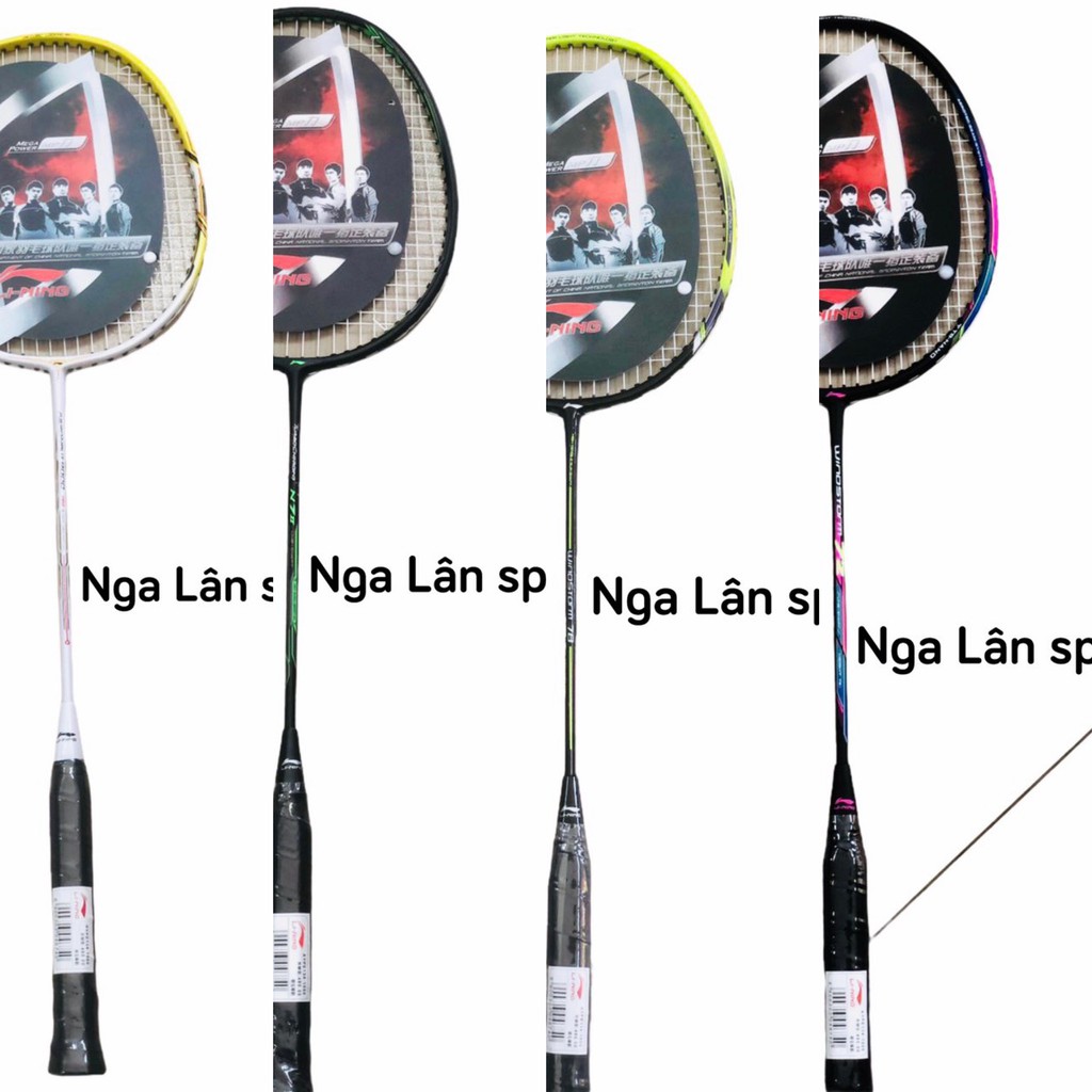 1 Chiếc Vợt Cầu Lông Li-Ning 100% Khung Crom Siêu Bền Đẹp tặng ngay một quấn cán vợt cao cấp và 1 chặn mồ hôi.