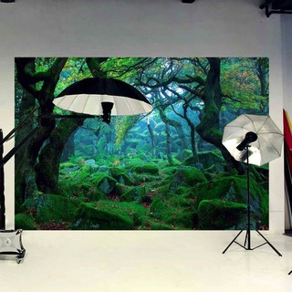 Backdrop Cho Studio Loại Cây Gỗ Rừng Rơi 5X3Ft