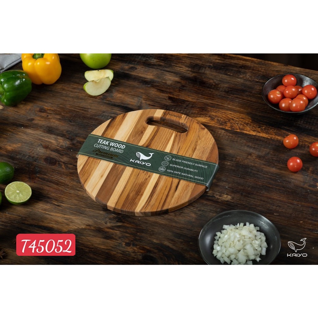 Thớt gỗ Teak làm từ gỗ thịt cây Tếch hàng xuất khẩu đi các nước châu Âu, Mỹ chắc chắn bền đẹp kiểu dáng sang trọng hđại