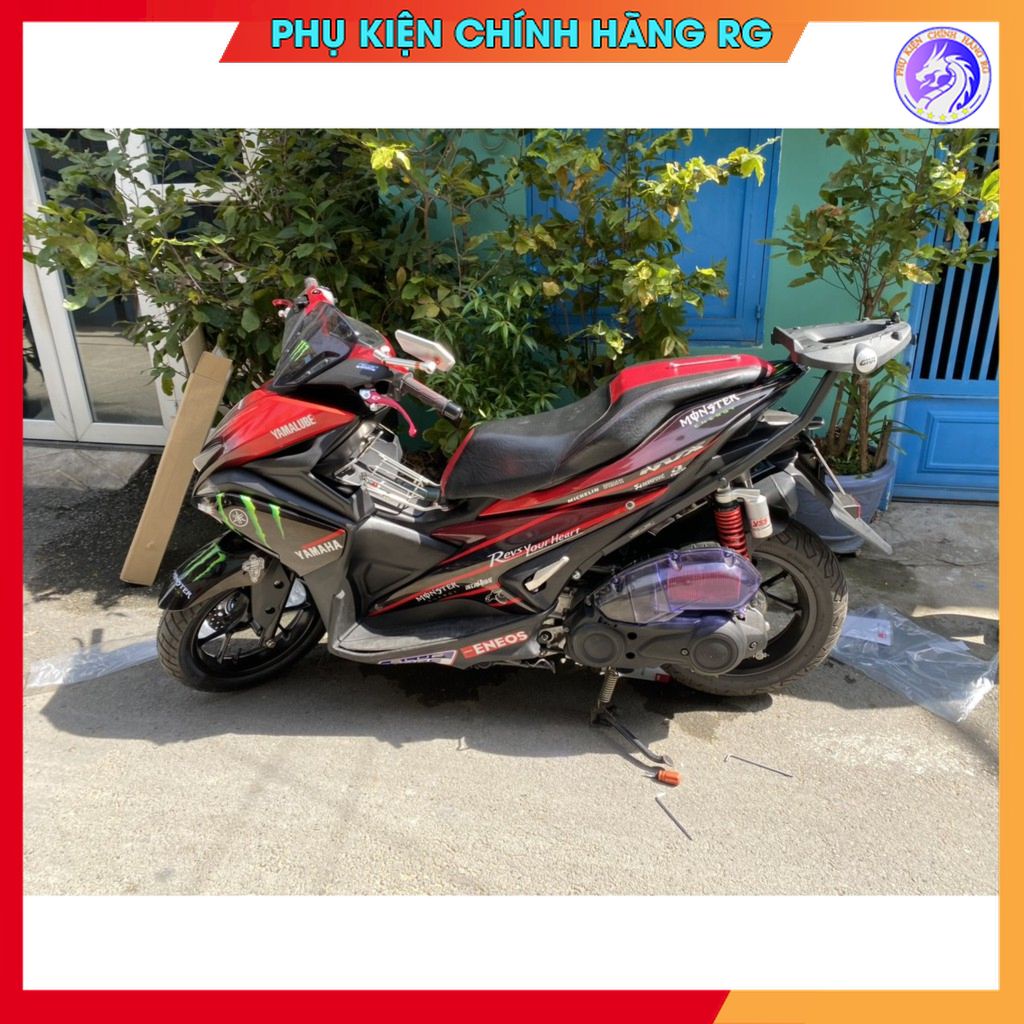 Cảng Givi Chịu Lực SRV Đặc Biệt Bao Gồm Đế Cho Xe NVX125 / NVX155 Hàng Chính Hãng Bảo Hành 2 Năm