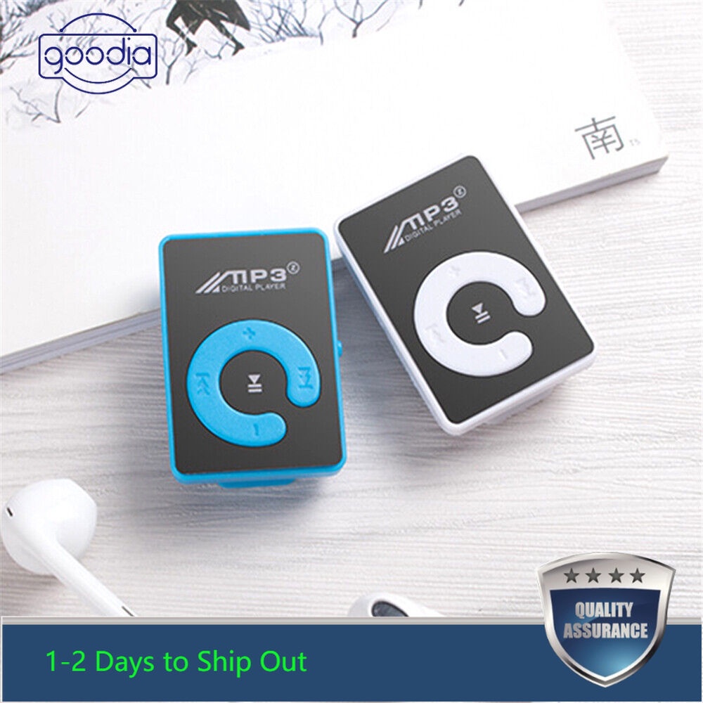 Máy Nghe Nhạc MP3 Mini Hỗ Trợ Thẻ Nhớ 8GB TF Có Cáp USB