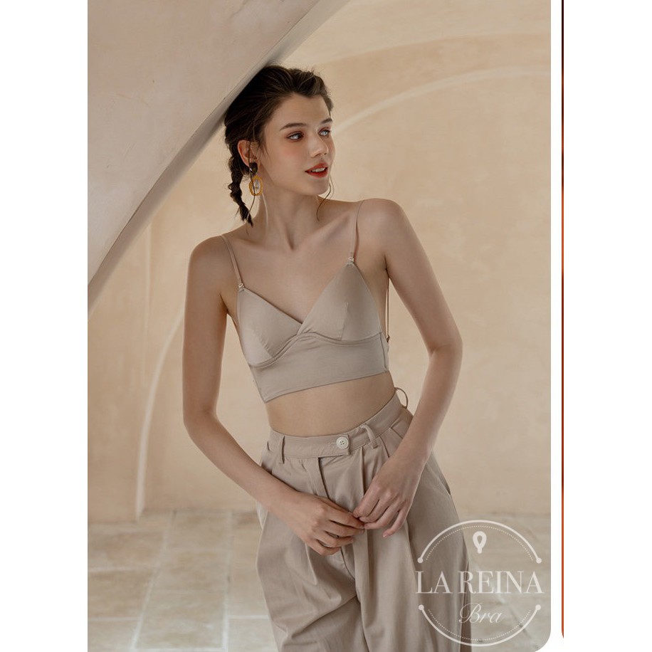 Bra lụa ⭐️FREE SHIP⭐️ Áo bra hở lưng cao cấp [áo lót lụa nữ][Mút Mỏng] (LRAB035) | BigBuy360 - bigbuy360.vn