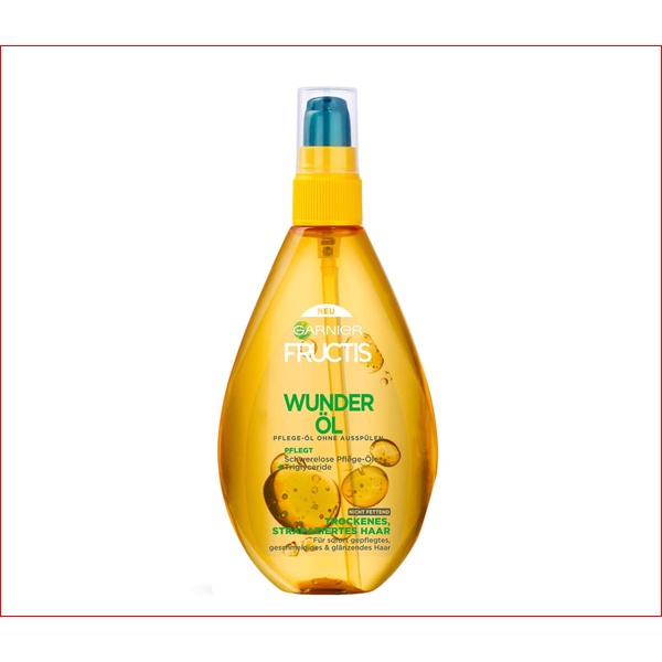 Dầu dưỡng tóc GARNIER Fructis chuyên dụng cho tóc khô,hàng Đức