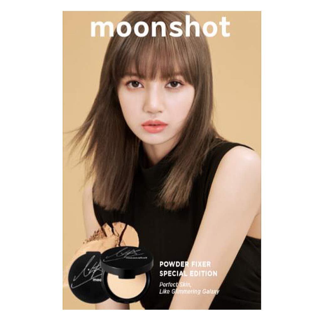 Phấn Phủ Moonshot Lisa's Pick Special Edition 202 SPF27 PA++ Powder Fixer Smooth Skin 5g | BigBuy360 - bigbuy360.vn