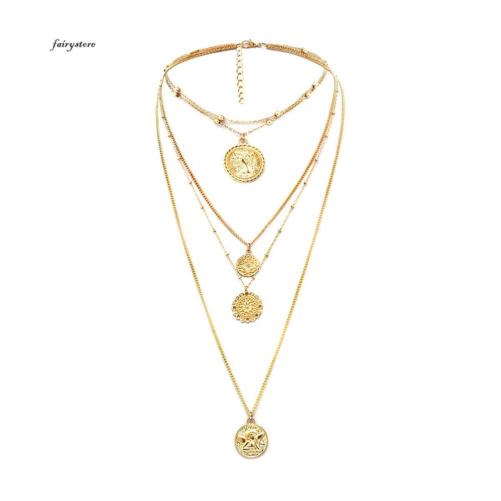 Vòng cổ NhiềU TầNg Phong CáCh Cổ ĐiểN