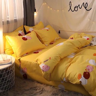 Bộ chăn ga gối poly cao cấp ( hàng nhập)