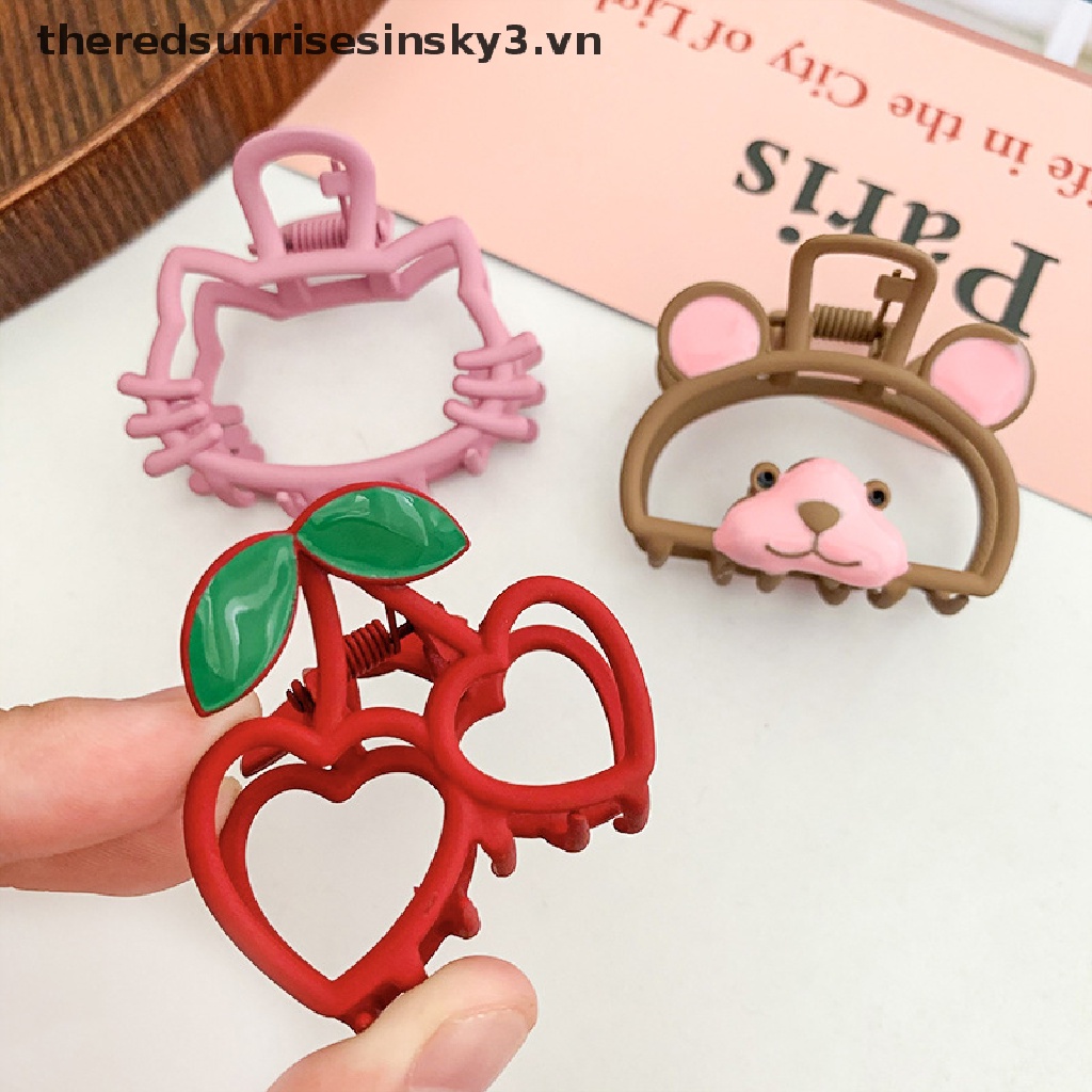 Kẹp tóc bằng kim loại thời trang xinh xắn cho nữ