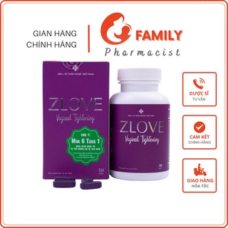 ZLOVE 50 viên - Hỗ trợ se khít "Cô bé", tăng cường nội tiết, giảm khô hạn - [Che tên]
