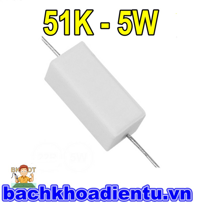 Điện trở 5W 51K chất lượng tốt