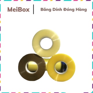 Băng Dính Đóng Hàng 1kg lõi mỏng 3mm