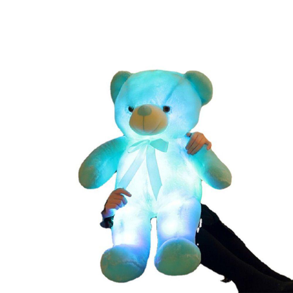 Gấu Teddy Nhồi Bông Có Đèn LED Phát Sáng Nhiều Màu Dễ Thương