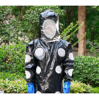 Bộ quần áo bắt ong rừng 2 đến 3 QUẠT mẫu 2021 full mát da cao cấp