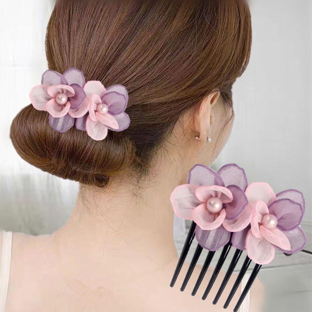 EUTUS Lược Cài Tóc Thiết Kế Xinh Xắn Hợp Thời Trang