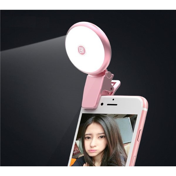 Đèn Led tròn kẹp điện thoại hỗ trợ chụp selfie cực đẹp