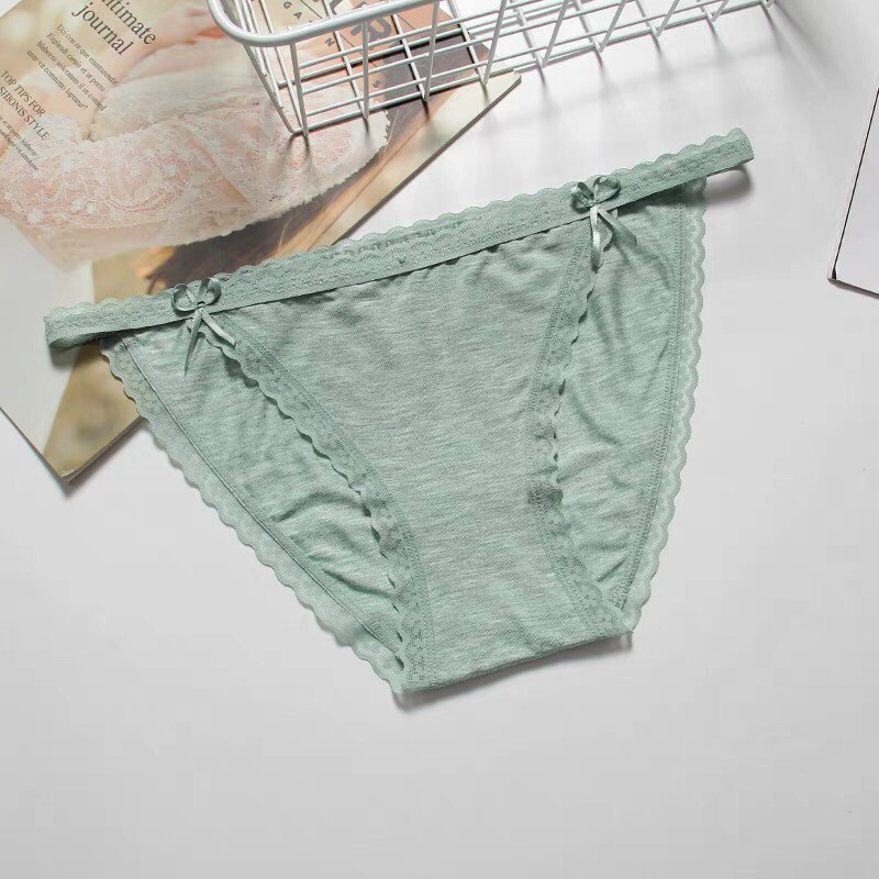 Quần lót nữ dây sườn cotton đũi mềm mát nhẹ nhàng sexy quyến rũ 7200