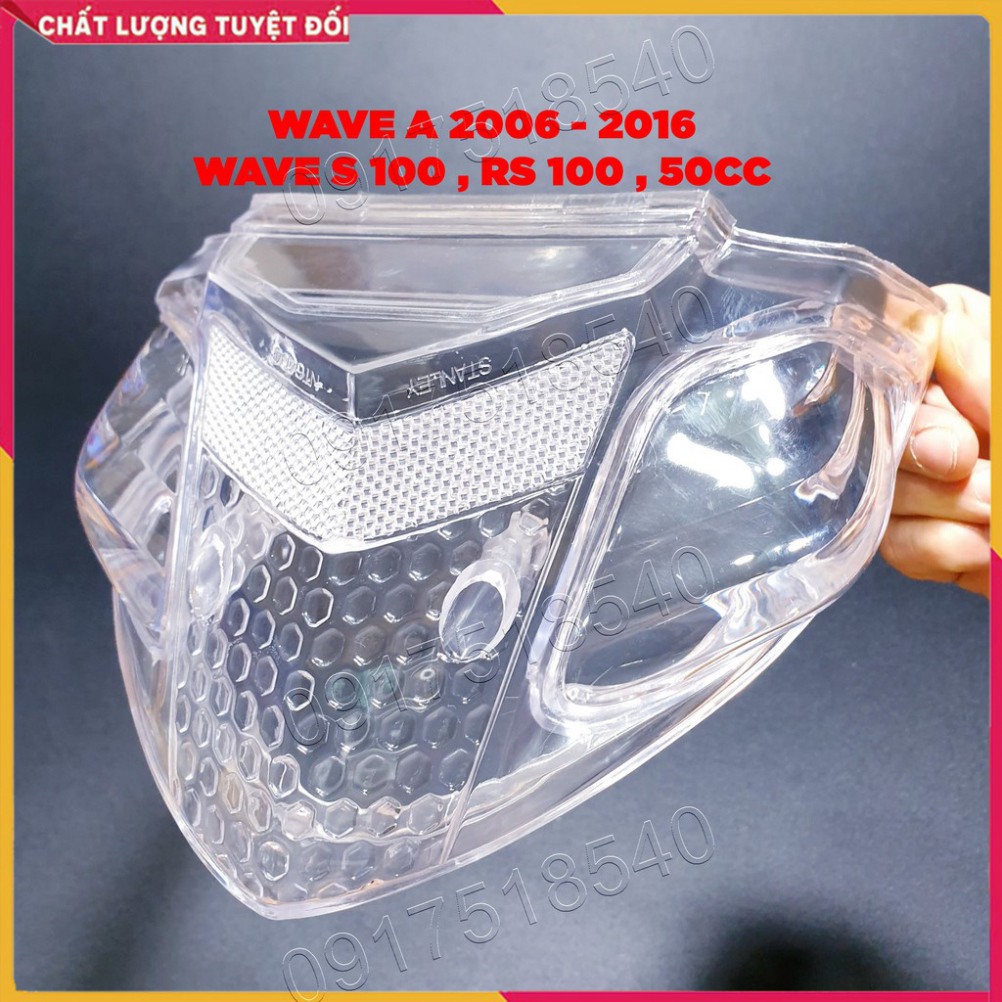 Nắp ốp đèn hậu  trắng Wave A 2006-2021, Wave s 100. RS 100 , Wave 50cc