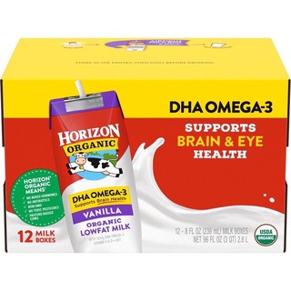 [Air] Sữa Tươi HORIZON DHA Fowfat Milk vị Vani date 2021