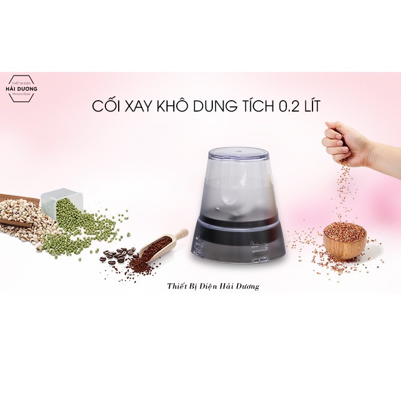 Máy Xay Sinh Tố Midea 1.5 Lít MJ-BL45 - Công Suất 450w - Điều chỉnh tốc độ xay linh hoạt - Bảo hành 1 năm