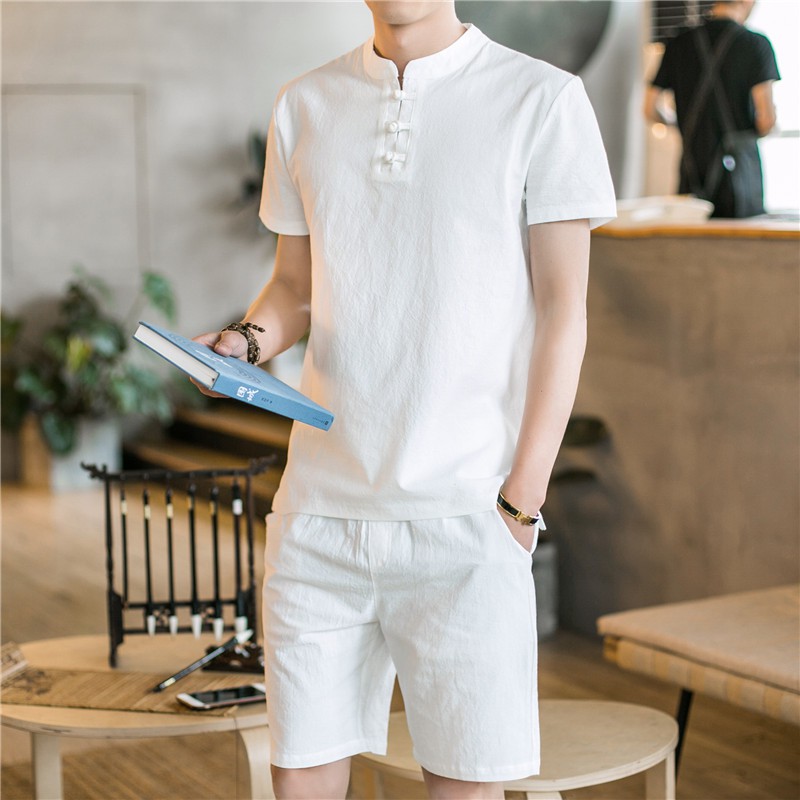 Bộ Quần Áo Đũi Nam chất vải đũi thái loại dày | BigBuy360 - bigbuy360.vn