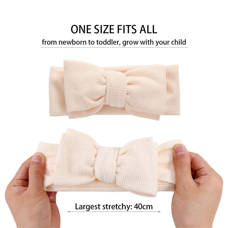 Băng Đô Cài Tóc Thoải Mái Phong Cách Unisex Cho Bé Gái