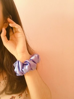 Cột tóc lụa may tay | Silky scrunchies