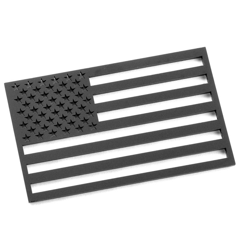 Sticker Dán Cửa Kính Hình Lá Cờ Mỹ 3D Chất Lượng Cao
