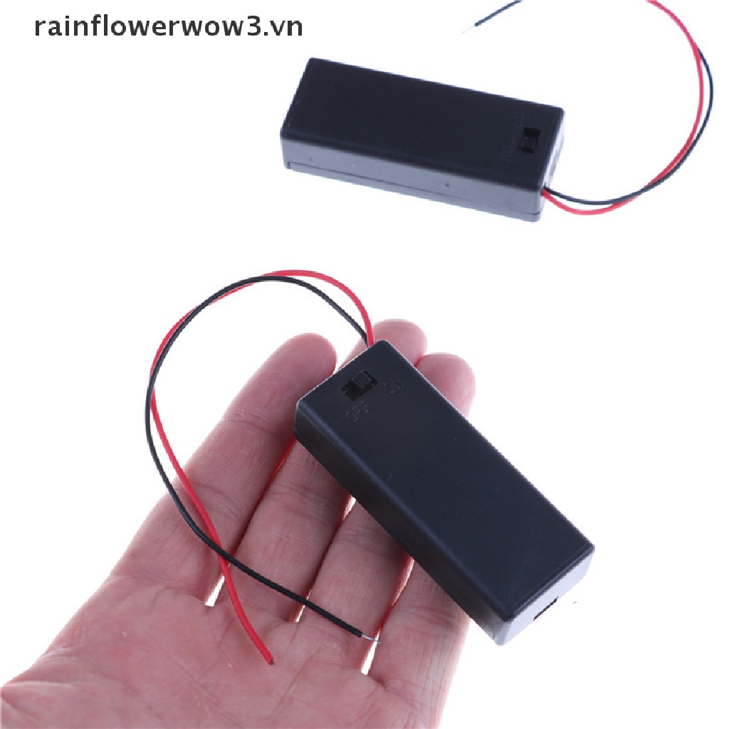 Bộ 2 Nắp Đậy Pin AAA 3V 2 AAA Có Nút Bật / Tắt