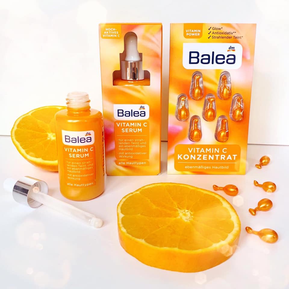 Bộ sản phẩm sáng da Balea Vitamin C - Hàng Đức