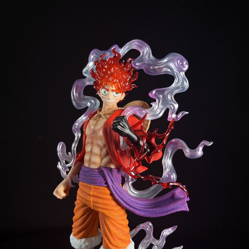 26 cm Anime One Piece Hình Thần Mặt Trời Nika Gear 5 Luffy PVC Hành động Bức tượng khỉ D Luffy Tượng Sưu tầm Mô hình búp bê Đồ chơi Quà tặng